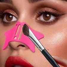 1pc silicone nose shading tool