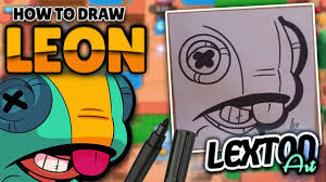 Discord twitter redditbrawl recruit website youtube instagram facebook supercell. How To Draw Leon Brawl Stars Lextonart Youtube