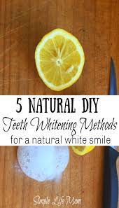 5 diy teeth whitening methods for a