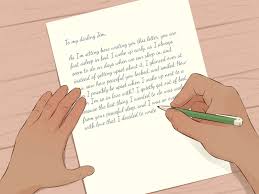 how to write a love letter with