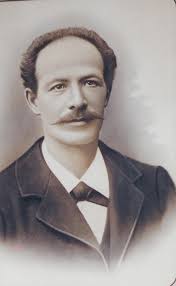 Georg Albert Bruetsch, as a young man, about 1900. - GAB1900