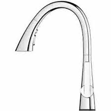 More than 46 grohe kitchen taps at pleasant prices up to 1057 usd fast and free worldwide shipping! Grohe 30205 Ladylux L2 Touch Triple Spray Pull Down Kitchen Faucet Qualitybath Com