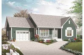 Ranch House Plan With Covered Porch