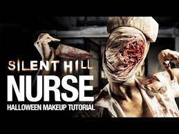 silent hill nurse halloween makeup