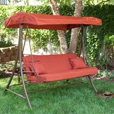 siesta 3 person canopy swing bed by