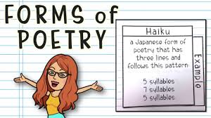 forms of poetry learn haiku limerick