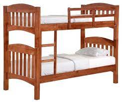 woods double decker wooden bed frame iv