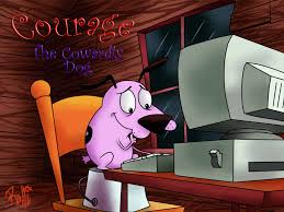 courage the cowardly dog wallpaper