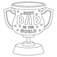 best dad ever coloring page images