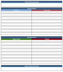 20 Creative Swot Analysis Templates Word Excel Ppt And Eps