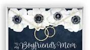 Boyfriend Mom Necklace Gift for Boyfriend Mother Birthday | Etsy