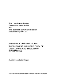 insurance contract law the business
