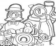 Brawl stars is a crazy multiplayer fighting game by the creators of clash of clans, clash royale and boom beach. Brawl Stars Coloring Pages To Print Brawl Stars Printable