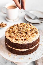 the best dairy free carrot cake blue