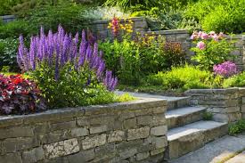 retaining garden steps