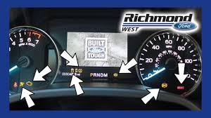 ford f 150 what all those dash lights