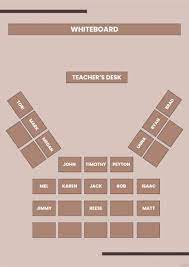 clroom seating chart template 25
