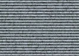 Tin Corrugated Texture Wallpaper