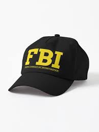 FBI -- FEDERAL BUREAU OF INVESTIGATION" Cap for Sale by enigmaticone |  Redbubble