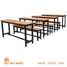 They can help you with the following matters. China Long School Desk And Bench For 3 Students China School Bench Long School Bench