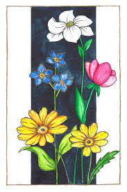 flowers watercolor paintings