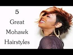 Cute mohawk black women hairstyles and hair cut ideas: 5 Great Mohawk Hairstyles For African American Women Youtube