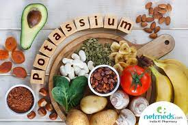 potium functions food sources