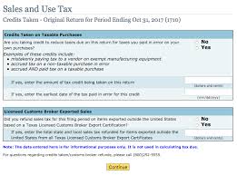How To File A Texas Sales Tax Return