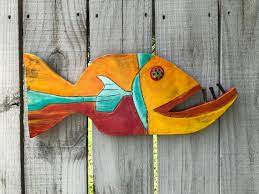 Buy Wooden Fish Painted Fish Painted