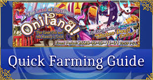 Your complete guide for the halloween 2020 oniland event! Oniland Halloween 2020 Quick Farming Guide Fate Grand Order Wiki Gamepress