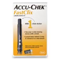 Accu Chek Fastclix Lancing Device Kit