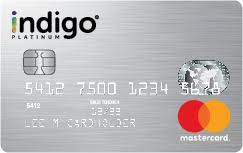 Please consult with your administrator. Indigo Platinum Mastercard Credit Card