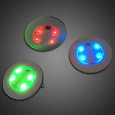 Adhesive Light With 3 Led Choices Green Blue Or Red In One Unit