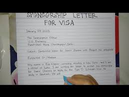 write an invitation letter for uk visa