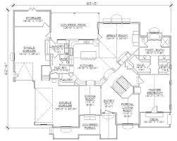 Texas Style House Plans 2647 Sq Ft