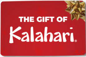 kalahari resorts gift card