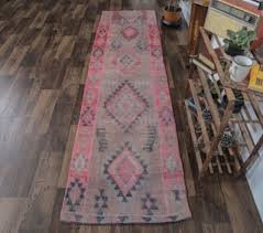 binnur 2x9 authentic pink runner rug