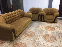 wood sofa set for in living room size