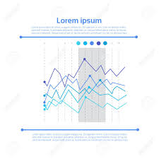 Graph Set Finance Infographic Icon Colorful Financial Business