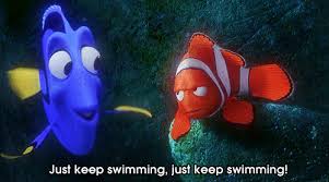Finding dory with baby dory and nemo chase a shark, who has captured a sea horse. 35 Fin Tastic Finding Nemo Quotes That So Totally Rock