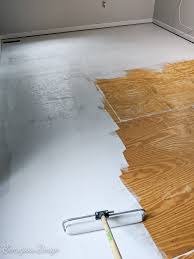 How To Paint A Plywood Floor The Easy