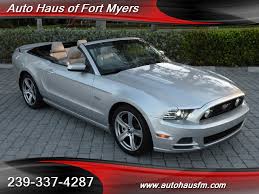 Car rental fort myers airport fort myers airport due to its small size a the fact that it's not the busiest airport, fort myers is seen as a pleasant airport for travelling. 2013 Ford Mustang Gt Premium Convertible Ft Myers Fl For Sale In Fort Myers Fl Stock 202140
