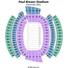 paul brown stadium seating chart
