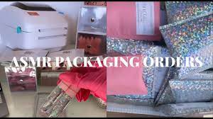 asmr packaging orders you