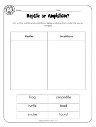 Reptile Worksheets For Second Grade The Best Worksheets Image