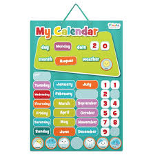Buy Fiesta Crafts Magnetic Charts Small My Calendar