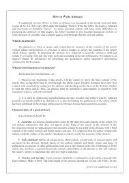 how to write an abstract for an essay example how to write an abstract how to write an abstract for an essay example