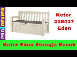 Keter Eden Storage Bench Review 2019
