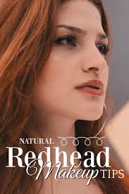 redhead makeup tips and color advice