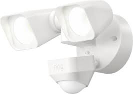 Ring Smart Lighting Wired Floodlight White 5w21s8 Wen0 Best Buy